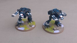 True-scale Warhound Titans