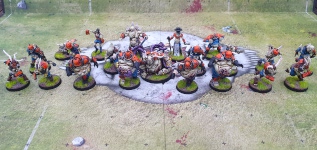 Nurgle Blood Bowl team