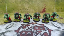 Blood Bowl Orc Linemen