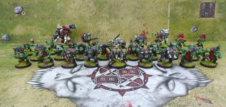 Orc Blood Bowl team